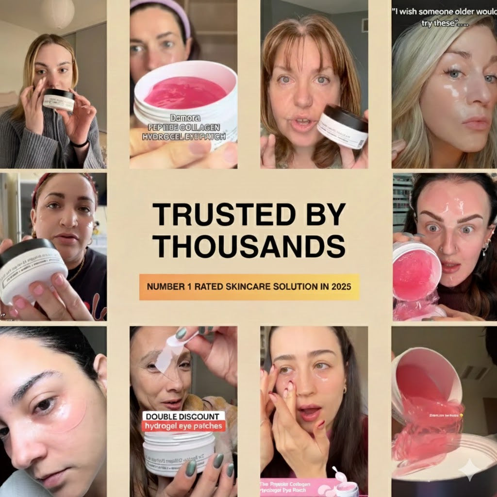 Dermora™ Peptide + Collagen Eye Renewal Patches